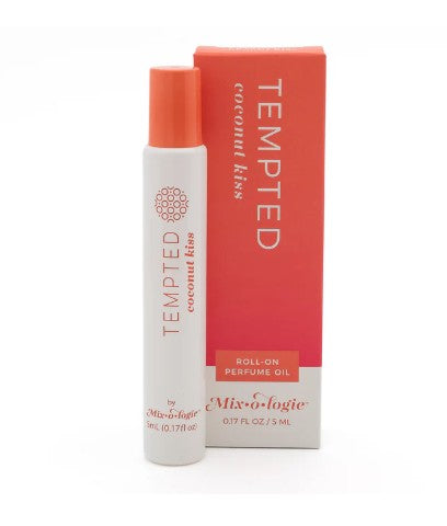 Mix-o-logie Rollerball Perfume Oil Roll-On in Tempted (coconut kiss)