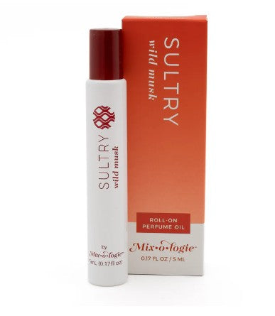 Mix-o-logie Rollerball Perfume Oil Roll-On in Sultry (wild musk)