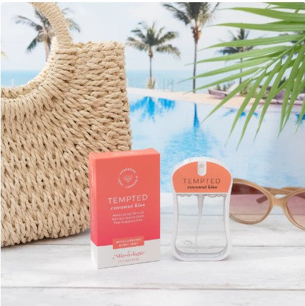 Mix-o-logie Moisturizing Body Mist in Tempted (coconut kiss)