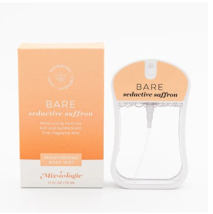 Mix-o-logie Moisturizing Body Mist in Bare (seductive saffron)