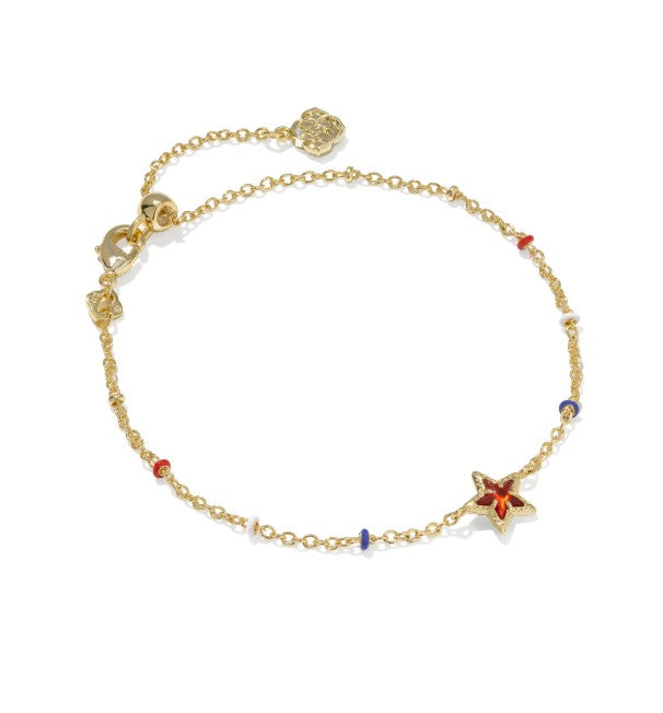 9608893329 Kendra Scott Mini Cassidy Bracelet in Red Illusion