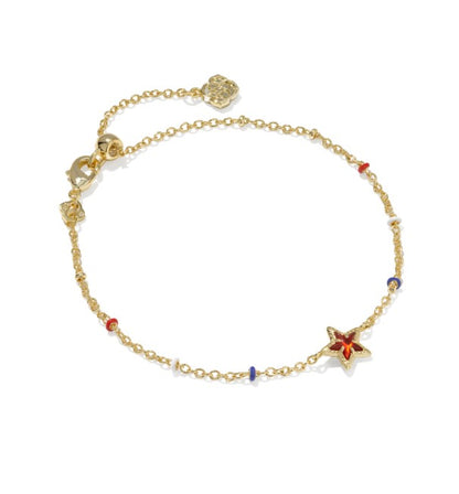 9608893329 Kendra Scott Mini Cassidy Bracelet in Red Illusion