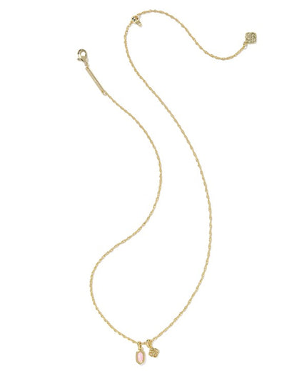 9608894914 Kendra Scott Mini Elisa Dira Necklace in Gold