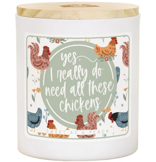 CDL1597 Sincere Surroundings Need All Chickens in Sweet as a Peach