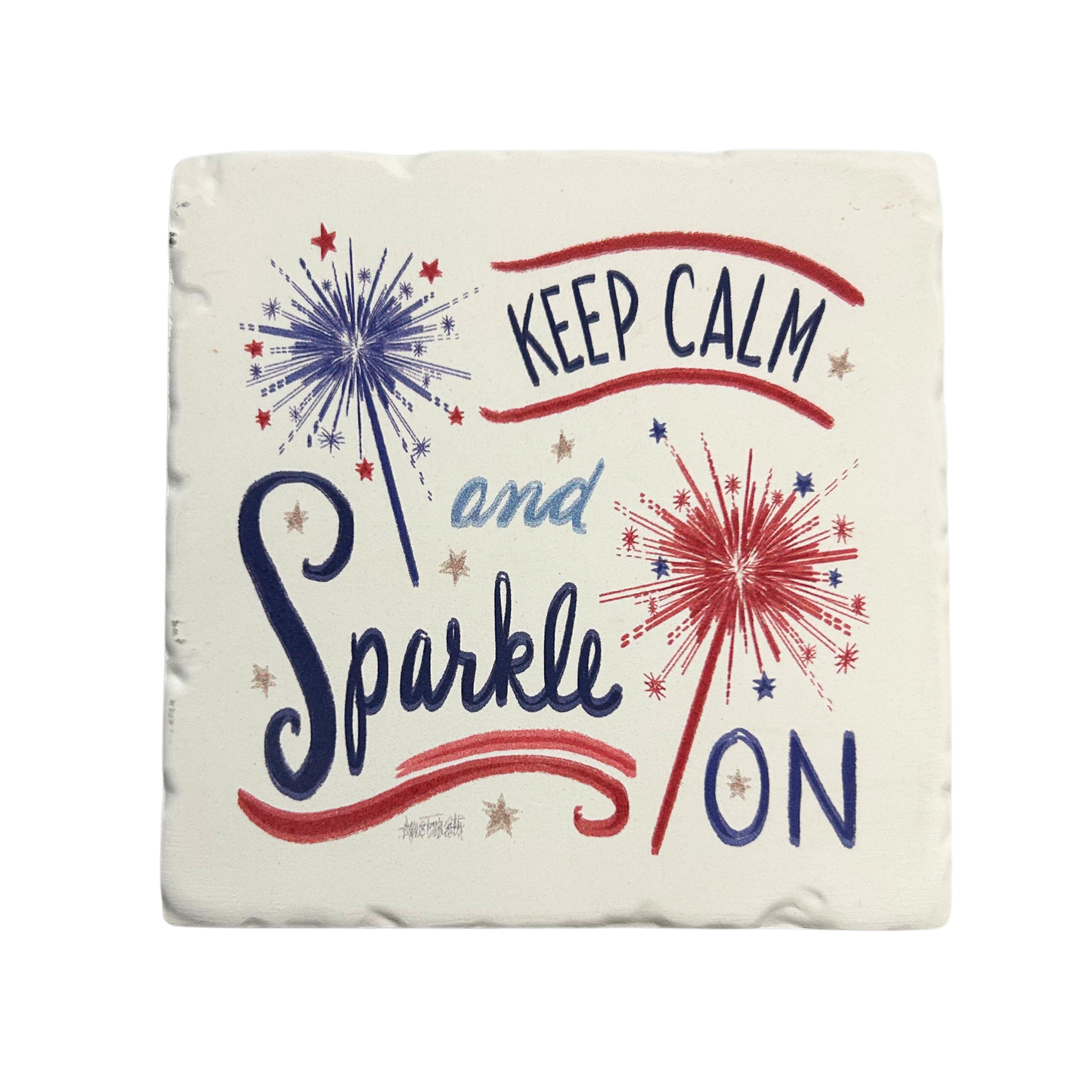 02-03128 Thirstystone Keep Calm and Sparkle On