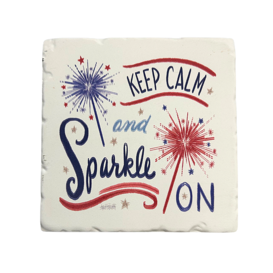 02-03128 Thirstystone Keep Calm and Sparkle On