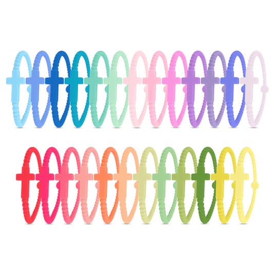 Ryan & Rose Jesus Bracelet in Medium Funfetti