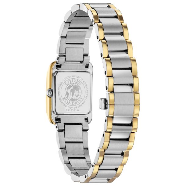 EW5554-58D Ladies' Citizen Eco-Drive Bianca Crystal Two-Tone Watch | 22x28mm