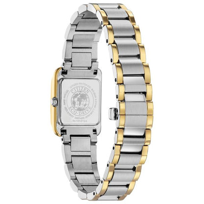 EW5554-58D Ladies' Citizen Eco-Drive Bianca Crystal Two-Tone Watch | 22x28mm