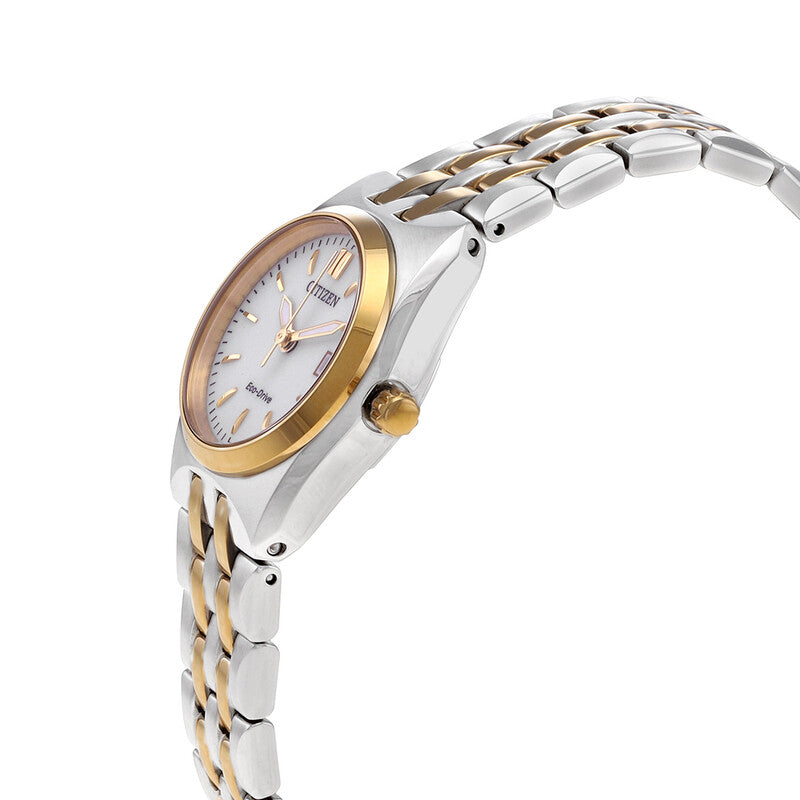 EW2299-50A Citizen Eco-Drive Corso Silver Dial Ladies Watch