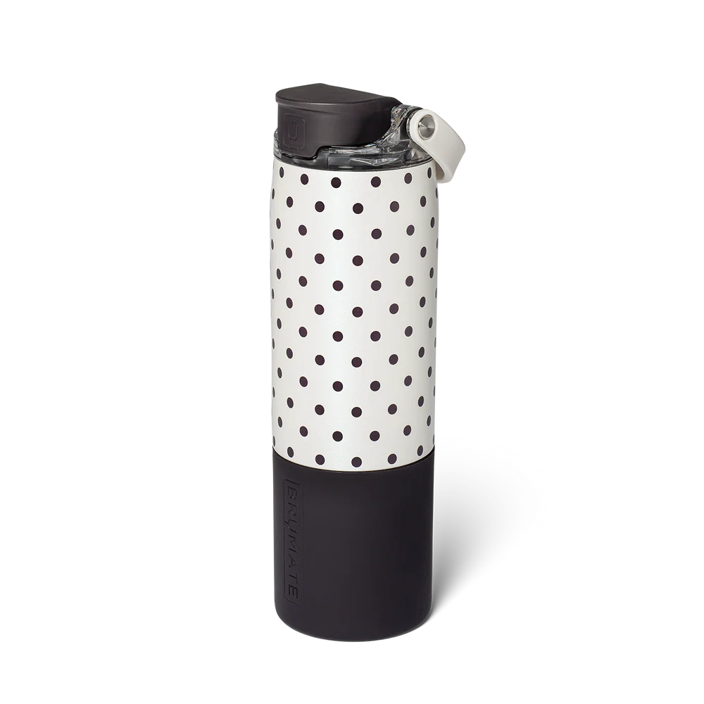 DWRI25PKP Brumate Rise 25oz Polka Pearl