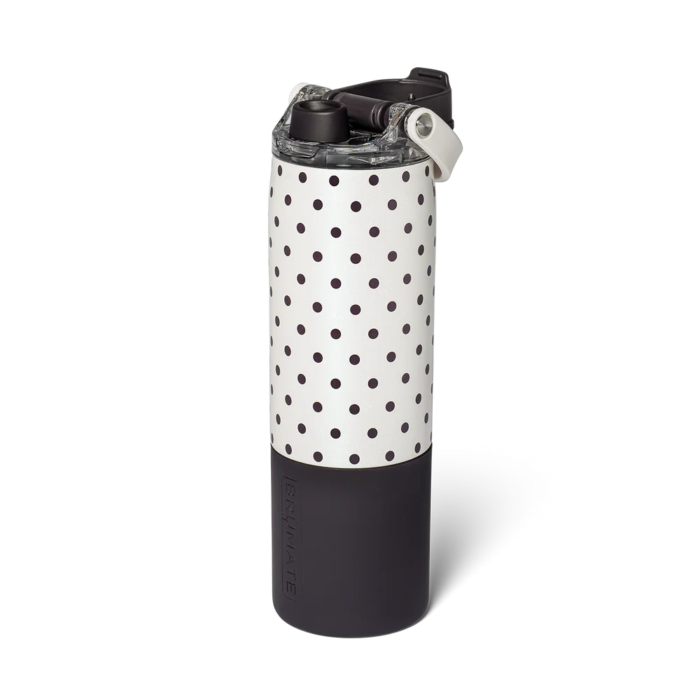 DWRI25PKP Brumate Rise 25oz Polka Pearl