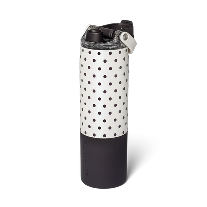DWRI25PKP Brumate Rise 25oz Polka Pearl