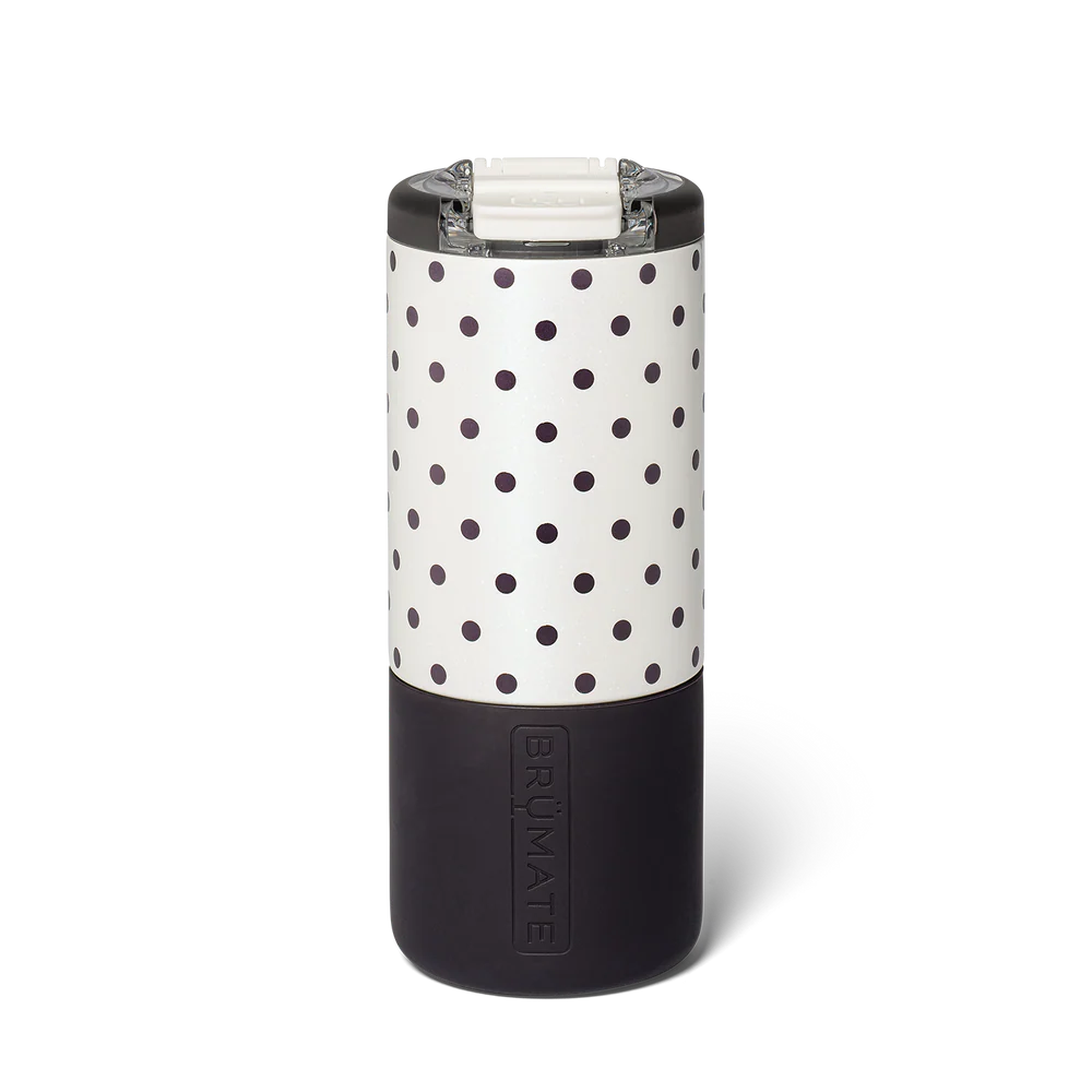 DWSR19PKP Brumate Strova 18oz Polka Pearl