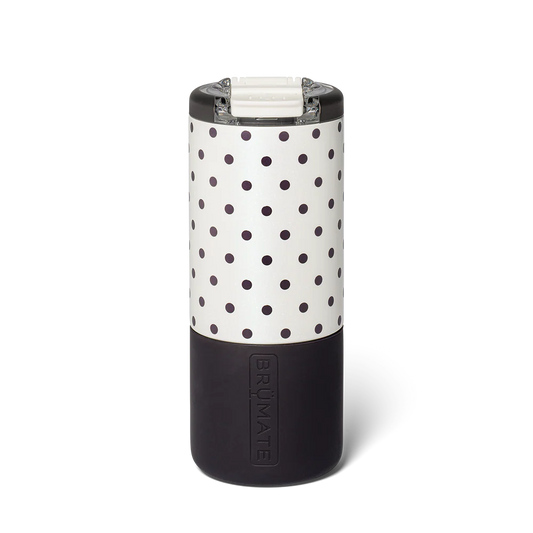 DWSR19PKP Brumate Strova 18oz Polka Pearl