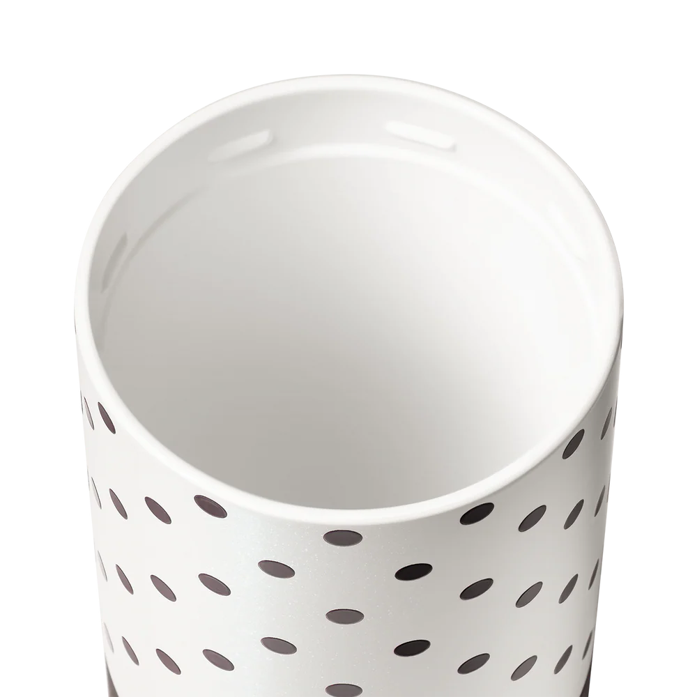 DWSR19PKP Brumate Strova 18oz Polka Pearl