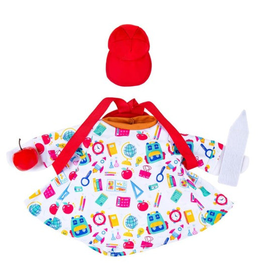 TDB9GS26 Evergreen Back to School Porch Goose Outfit 0