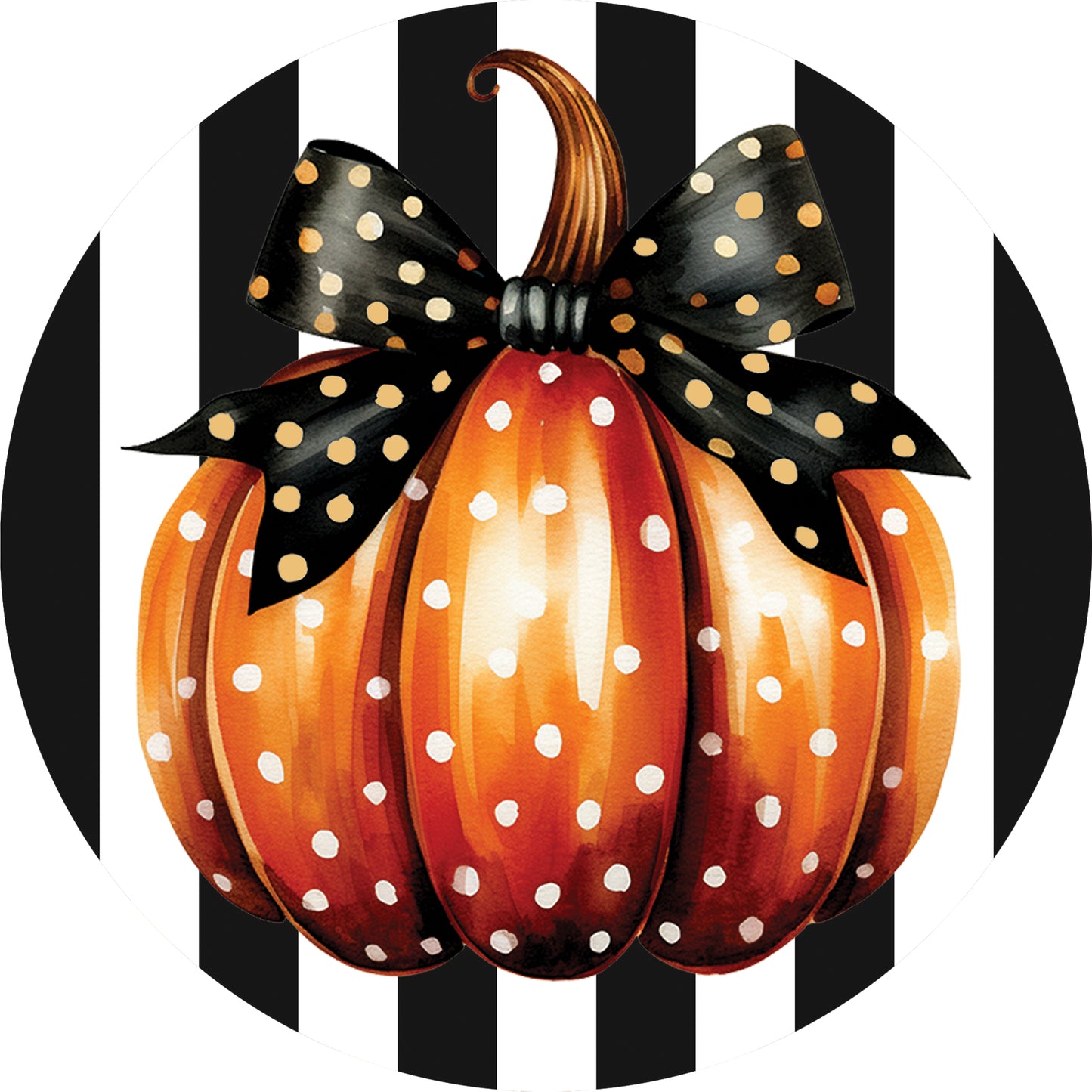 5951MG Custom Decor Accent Magnets Elegant Pumpkins