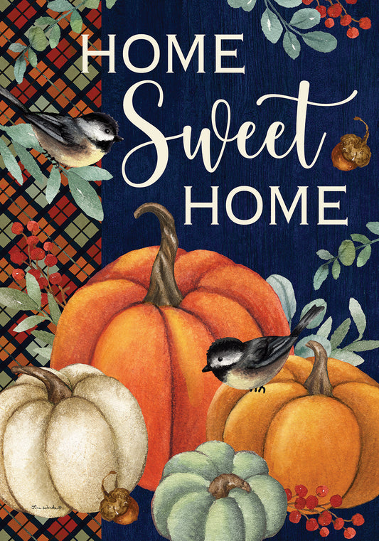 5956FM Custom Decor Pumpkin Home Garden Flag