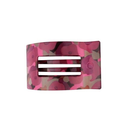 TT-FCM03-260 Teleties Medium Flat Rectangle Clip Garden Glam 0