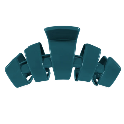 TT-CL01-258 Teleties Large Claw Clip Teal with It 0