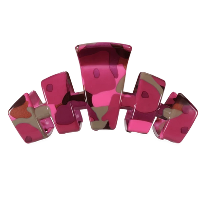TT-CL01-260 Teleties Large Claw Clip Garden Glam 0