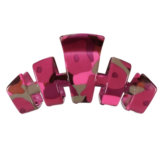TT-CL01-260 Teleties Large Claw Clip Garden Glam 0