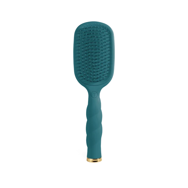 TT-DET-T-005 Teleties Detangler Hair Brush Thick Hair Teal with It 0