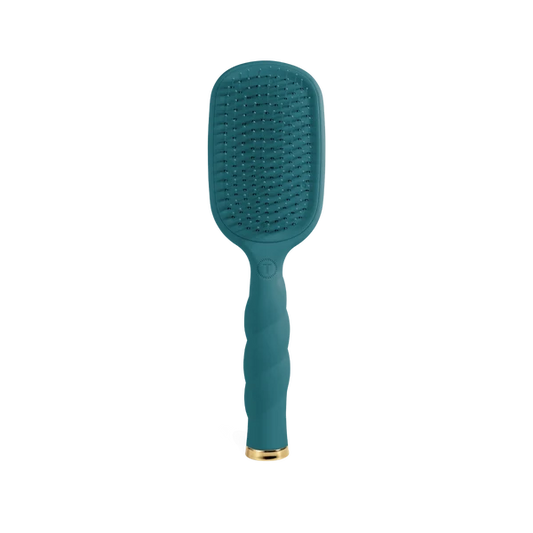 TT-DET-T-005 Teleties Detangler Hair Brush Thick Hair Teal with It 0