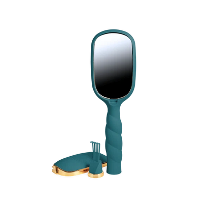 TT-DET-T-005 Teleties Detangler Hair Brush Thick Hair Teal with It 0