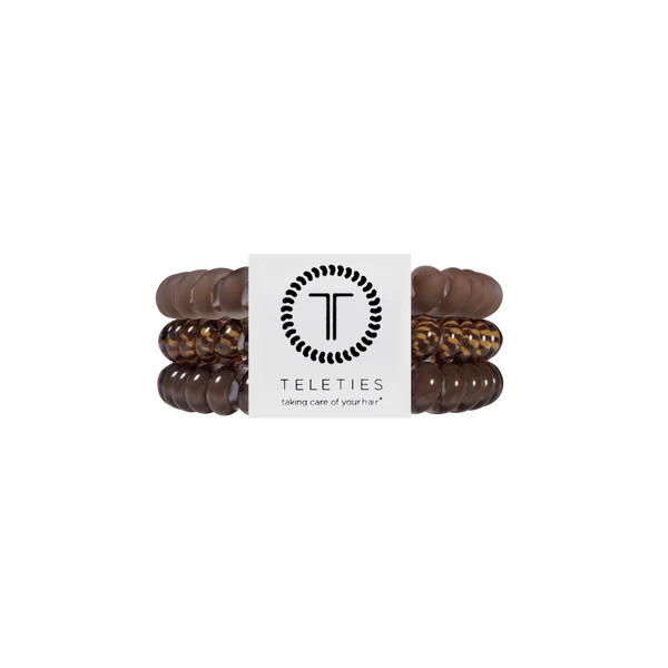 TT-S-590 Teleties Small Hair Ties Morning Brew 0
