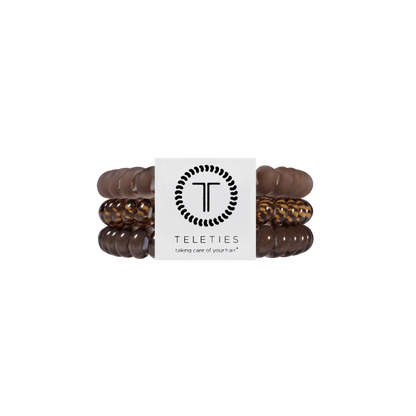 TT-S-590 Teleties Small Hair Ties Morning Brew 0