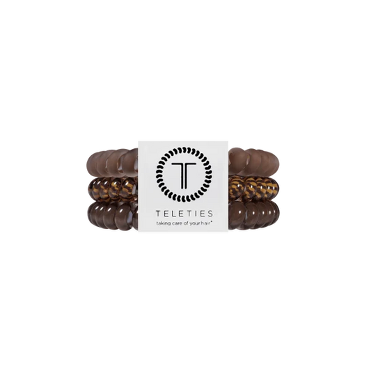 TT-S-590 Teleties Small Hair Ties Morning Brew 0
