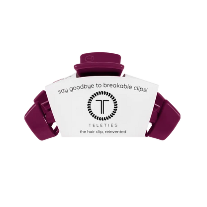 TT-CM01-259 Teleties Medium Claw Clip Mulberry 0