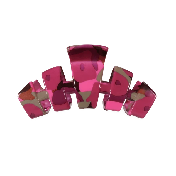 TT-CM01-260 Teleties Medium Claw Clip Garden Glam 0