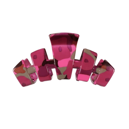 TT-CM01-260 Teleties Medium Claw Clip Garden Glam 0