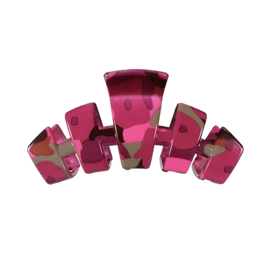 TT-CM01-260 Teleties Medium Claw Clip Garden Glam 0