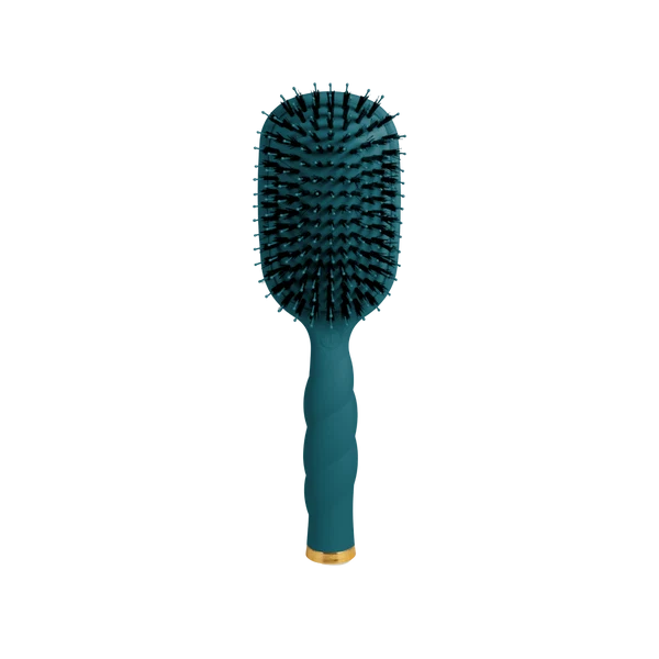 TT-BOAR-005 Teleties Boar Bristle Brush Teal with It 0