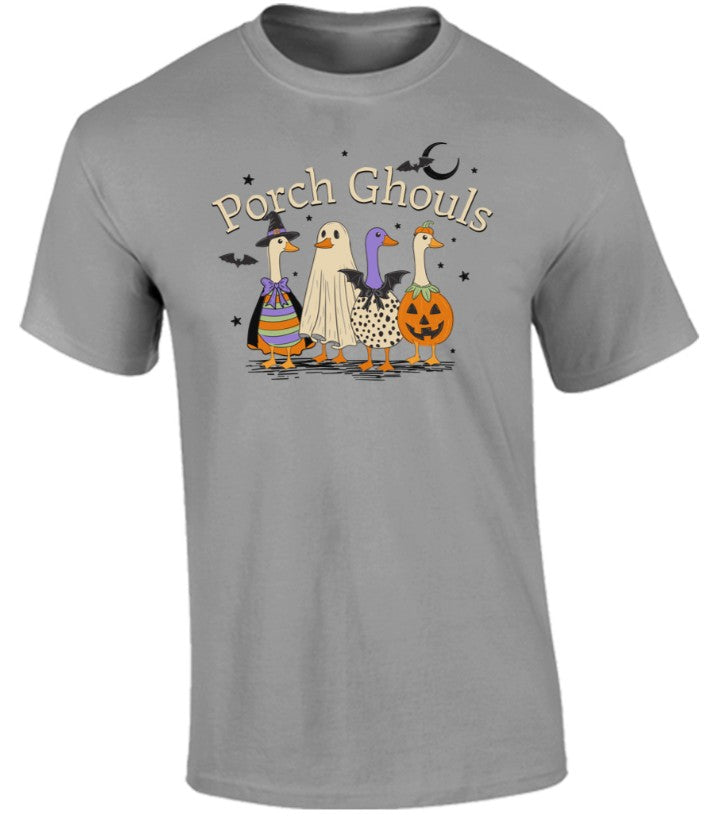Porchghouls-ss Southernology Tee Grey 0