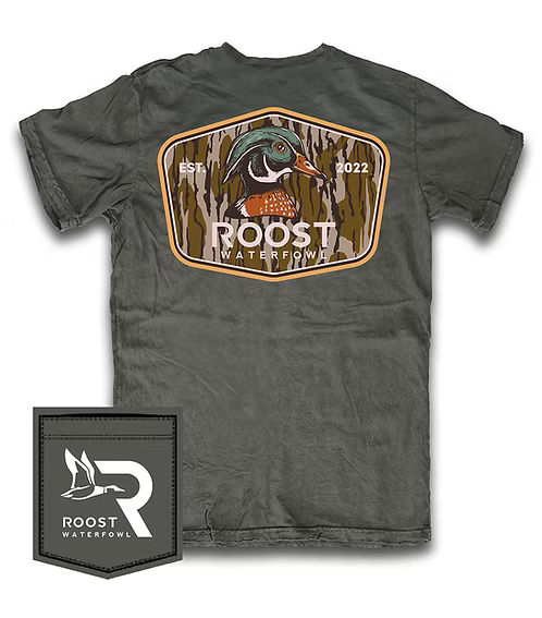 RW237 Roost Bottomland Camo Shield Tee New Railroad 0