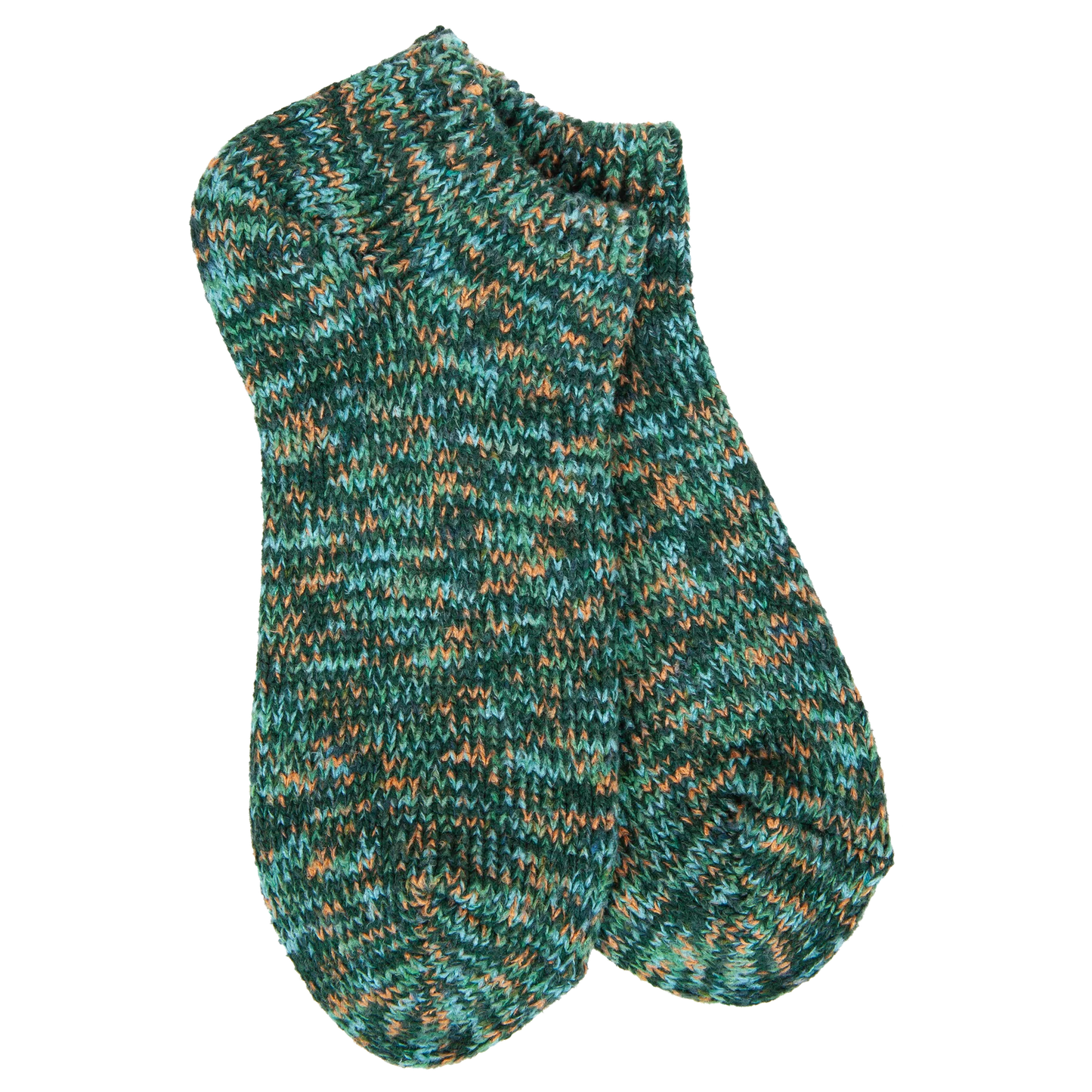 76989 WRAGGLO World's Softest Socks Weekend Ragg Low Crew Woodland 0