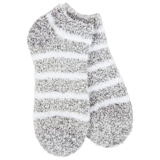 76700 WSCZLOW World's Softest Socks Cozy Low Socks Heather Grey 0