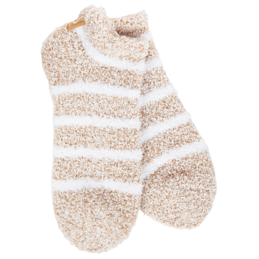 76701 WSCZLOW World's Softest Socks Cozy Low Heather Oatmeal 0