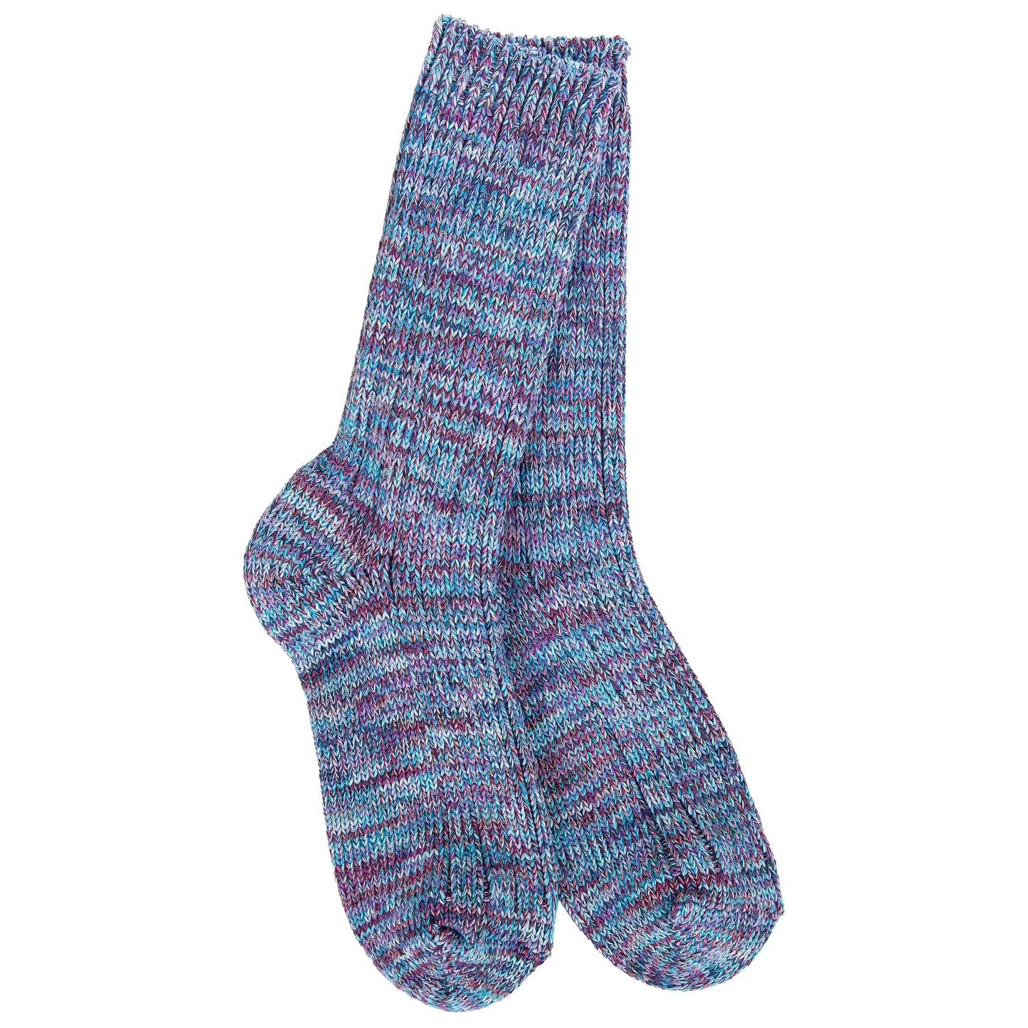 76926 WSMISCRW  World's Softest Socks Weekend Missoni Crew Neptune 0