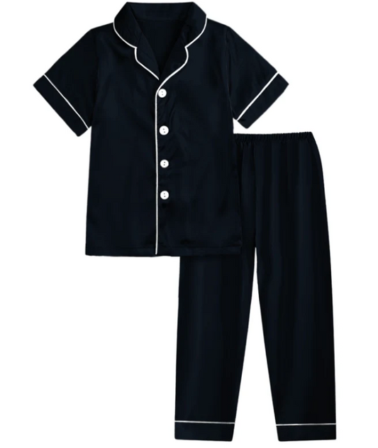 SCLPS44 Southern Couture Black Lounge Pant Set 0
