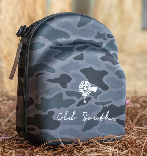 NS-HATCAS-BLA Old South Hat Travel Case Black Camo 0