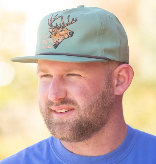 NS-CUS-BUC-MOS Old South Bucko Trucker Hat Moss 0