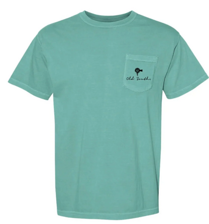FW26-6030-PON-SEA Old South Straight Outta the Pond T-Shirt Seafoam 0
