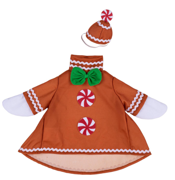 TDG2YGS26 Evergreen Gingerbread Goose Outfit 0