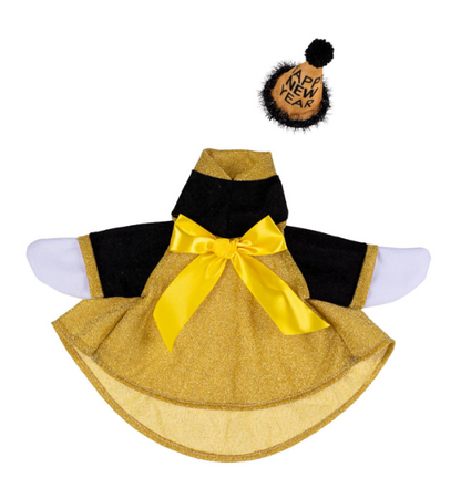 TDHT8GS26 Evergreen Happy New Year Dress Goose Outfit 0
